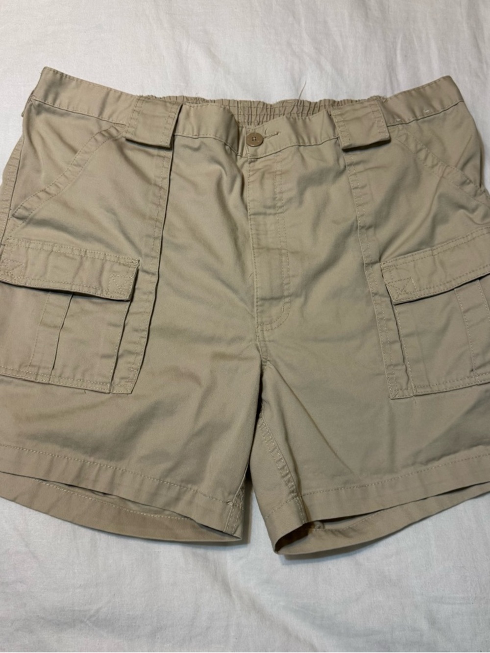 Weekender Cargo Shorts Men’s Size 40 Khaki Utility Outdoor Casual